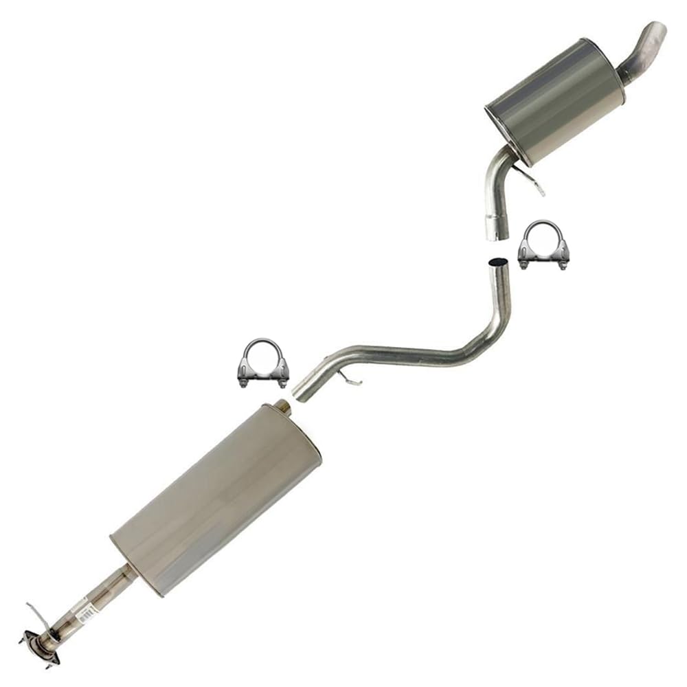 Exhaust Mufflers for 2002-2005 Chevrolet Trailblazer EXT and Isuzu Ascender 4.2L 5.3L
