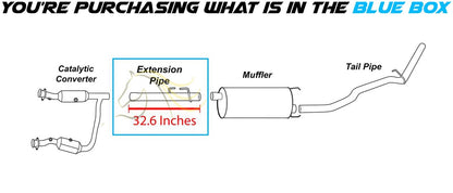 2006-2008 Dodge Ram 1500 Exhaust Pipe | Pickup 1/2 Ton