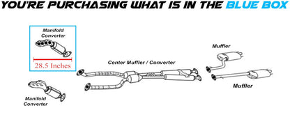 Manifold Catalytic for 2006-2017 Lexus GS300 GS350 IS250 IS350 RC350 2.5L 3.5L