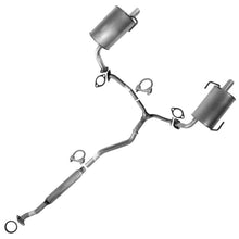 2008-2009 Subaru Tribeca 3.6L Resonator Y-Pipe, Mufflers Exhaust System Kit