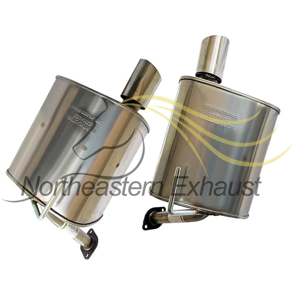 2008-2009 Subaru Tribeca 3.6L Resonator Y-Pipe, Mufflers Exhaust System Kit