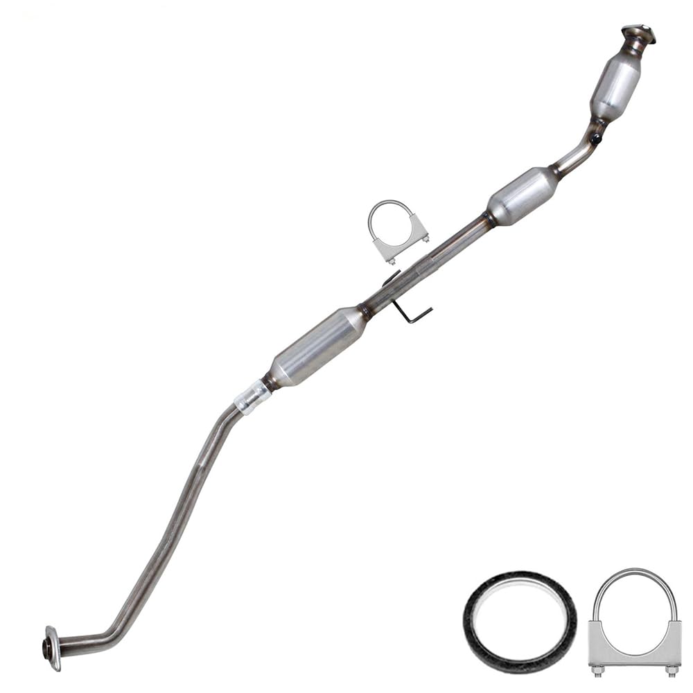 Catalytic Converter with Resonator for 2003-2008 Pontiac Vibe, Toyota Corolla and Matrix 1.8L