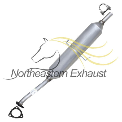 Northeastern Exhaust | Stainless Steel - Resonator Pipe Exhaust System Kit Compatible for Honda CRV 2002-2004 2.4L | Free Gaskets, Spring Bolt Kit and Clamps Included | Automotive Replacement Part