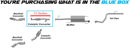 Rear Passenger-side Catalytic Converter for 2003-2012 Toyota 4Runner | 2007-2012 FJ Cruiser | 4.0L