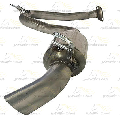 Exhaust Front Pipe, Muffler & Tail Pipe for 2006-2008 Toyota RAV4  2.4L | 2009-2012 RAV4 2.5L