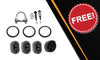 Exhaust Front Pipe, Muffler & Tail Pipe for 2006-2008 Toyota RAV4  2.4L | 2009-2012 RAV4 2.5L