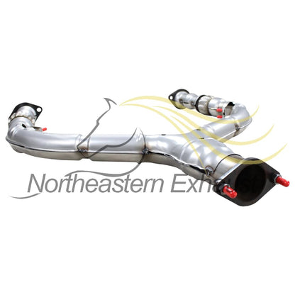 Northeastern Exhaust | Stainless Steel Exhaust Front Y Pipe Compatible for INFINITI | QX50 & QX70 2014-2017 3.7L | FX37 & EX37 2013 3.7L | Q60 2014-2015 3.7L | G37 2008-2013 3.7L | FX35 2009-2012  3.5L | EX35 2008-2012 3.5L | Free Gaskets Included