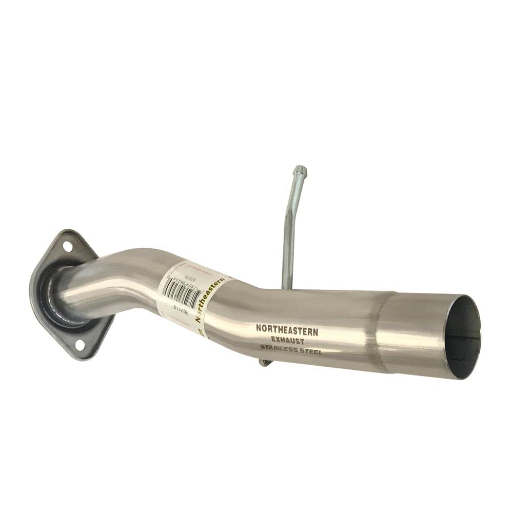 Northeastern Exhaust | Stainless Steel Intermediate Pipe, Muffler, Resonator Exhaust System Kit Compatible for 2002-2003 Cadillac Escalade 5.3L | Free Clamps , Hangers and Bolts and Nuts