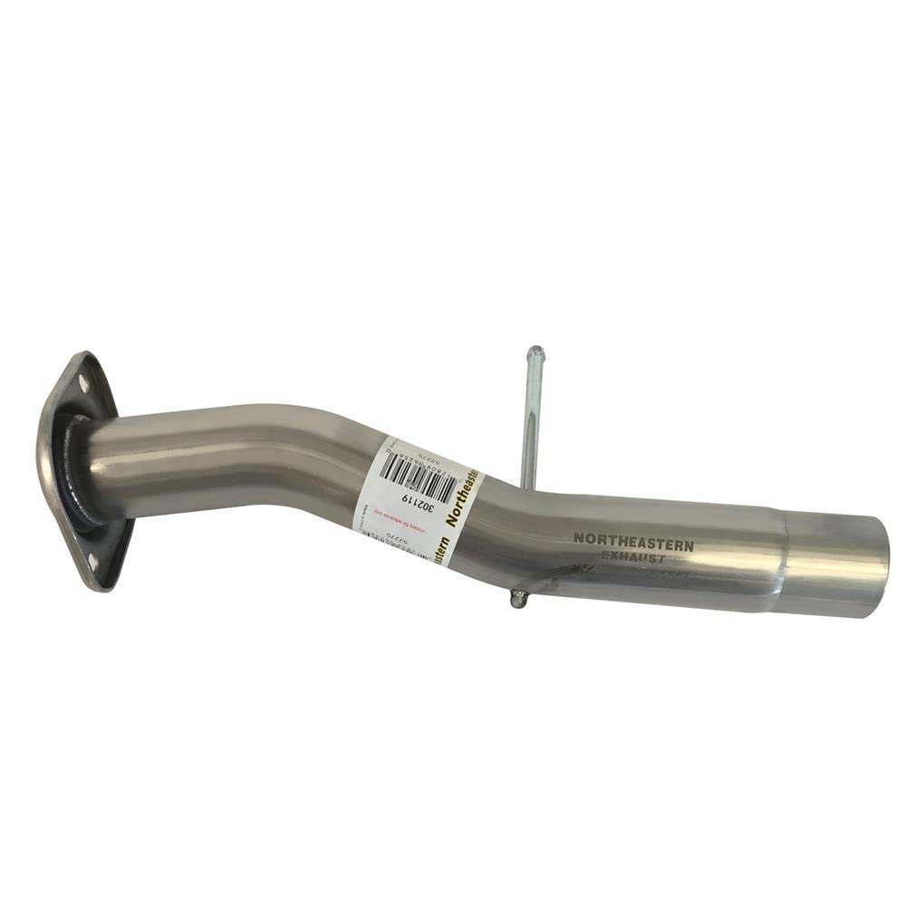 Northeastern Exhaust | Stainless Steel Intermediate Pipe, Muffler, Resonator Exhaust System Kit Compatible for 2002-2003 Cadillac Escalade 5.3L | Free Clamps , Hangers and Bolts and Nuts