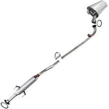 Northeastern Exhaust | Stainless Steel Resonator, Muffler Exhaust System Kit Compatible for Toyota Camry 2002-2006 3.0L| Lexus ES300 2002-2003 3.0L | Free Gaskets and Clamp Included