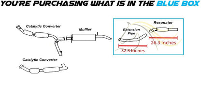 2003-2006 Lincoln Navigator 5.4L Exhaust Pipe and Resonator