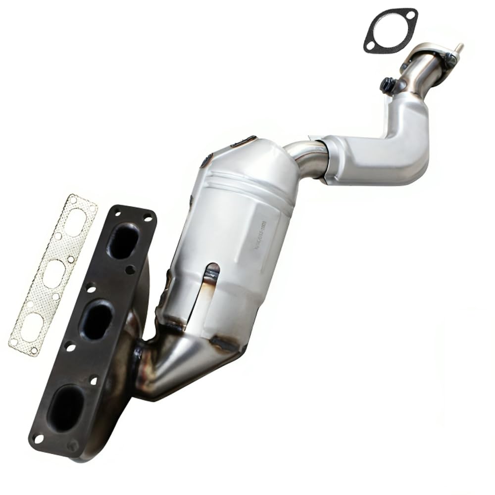 Driver-side Manifold Catalytic Converter for 2001-2006 BMW 325CI 2.5L & 330CI 3.0L | 2001-2005 325I &  325XI 2.5L, 330I 3.0L | 2004-2006 X3 2.5L 3.0L | 2003-2005 Z4 2.5L 3.0L