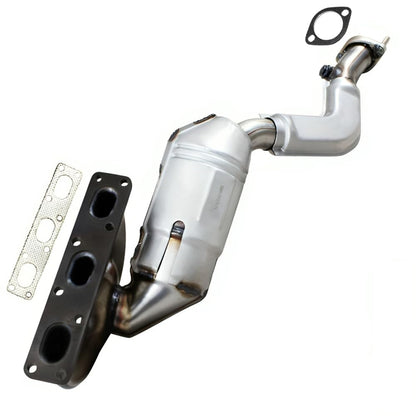 Driver-side Manifold Catalytic Converter for 2001-2006 BMW 325CI 2.5L & 330CI 3.0L | 2001-2005 325I &  325XI 2.5L, 330I 3.0L | 2004-2006 X3 2.5L 3.0L | 2003-2005 Z4 2.5L 3.0L