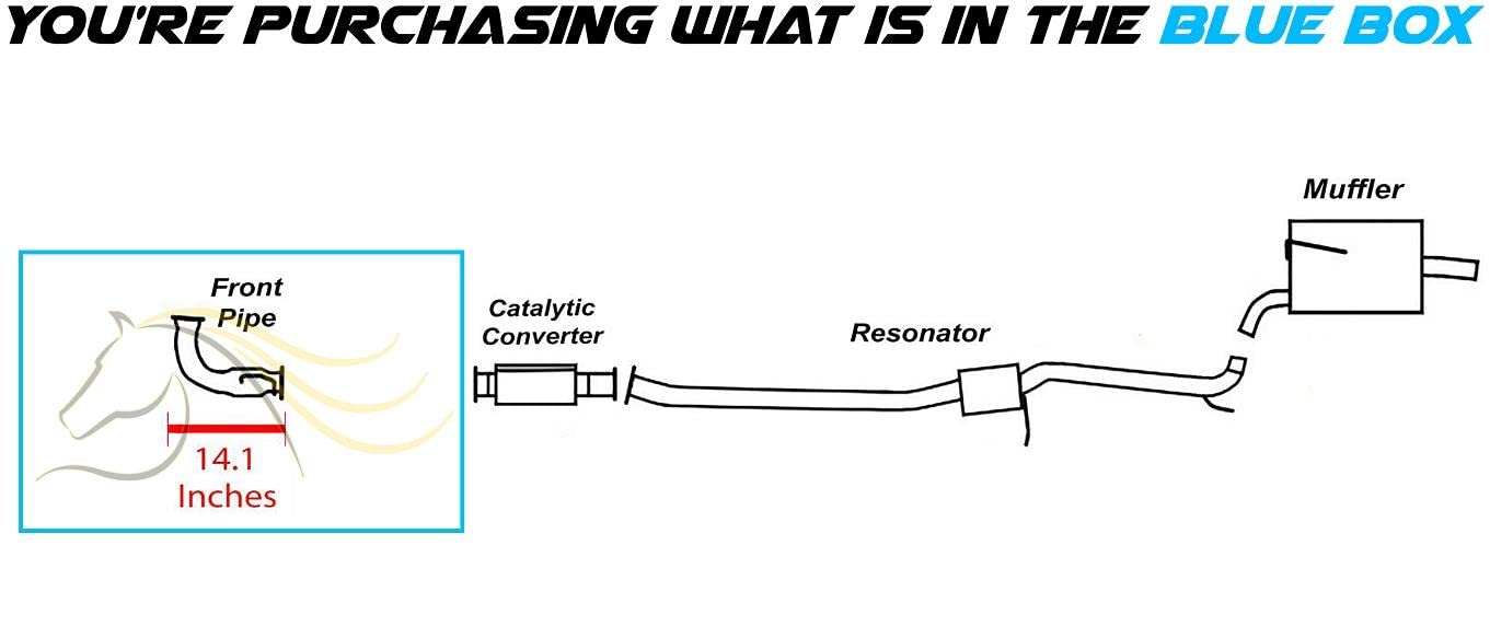 2003-2007 Honda Accord 2.4L Front Flex Exhaust Pipe