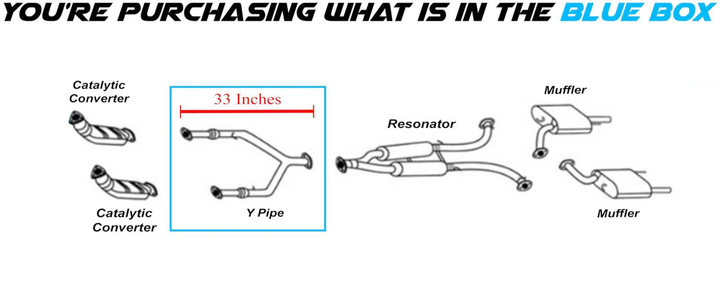 Northeastern Exhaust | Stainless Steel - Direct Fit Y Pipe with Flex Exhaust Part Compatible for INFINITI G25 / G35 / M35 / M35H / G37 / M37 / Q40 / Q70 2.5L, 3.5L & 3.7L 2006-2015 - Includes Gaskets