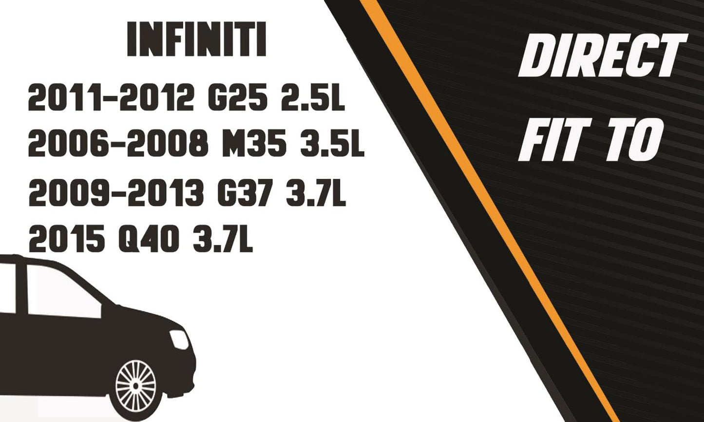 Northeastern Exhaust | Stainless Steel - Direct Fit Y Pipe with Flex Exhaust Part Compatible for INFINITI G25 / G35 / M35 / M35H / G37 / M37 / Q40 / Q70 2.5L, 3.5L & 3.7L 2006-2015 - Includes Gaskets
