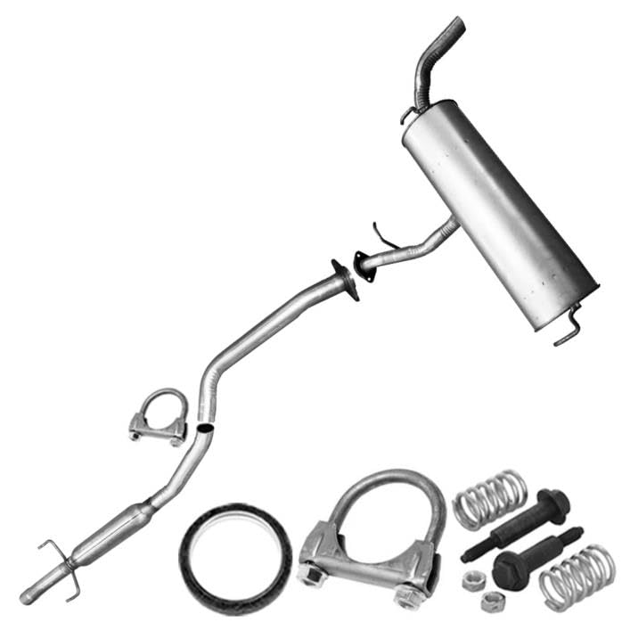2005-2010 Scion TC 2.4L Resonator Pipe, Muffler Exhaust System Kit