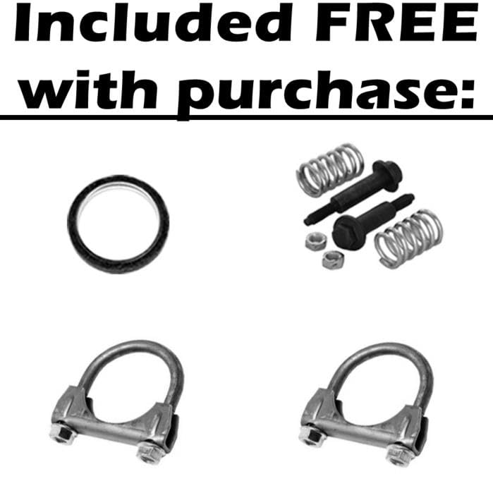 2005-2010 Scion TC 2.4L Resonator Pipe, Muffler Exhaust System Kit