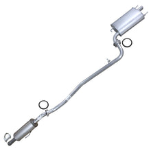2012-2017 Toyota Camry 2.5L Exhaust Resonator, Pipe and Muffler