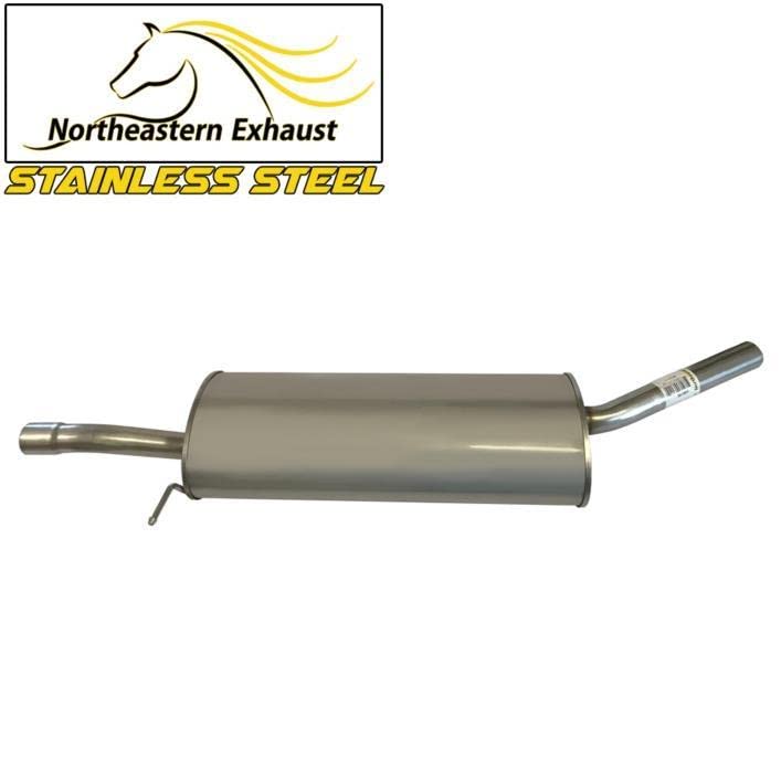 Northeastern Exhaust | Exhaust Rear Muffler with Hangers Compatible for 1999-2004 Honda Odyssey