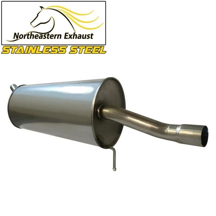 Northeastern Exhaust | Exhaust Rear Muffler with Hangers Compatible for 1999-2004 Honda Odyssey