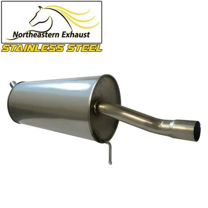 Northeastern Exhaust | Exhaust Rear Muffler with Hangers Compatible for 1999-2004 Honda Odyssey