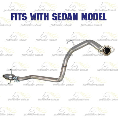 2007-2011 Toyota Yaris 1.5L Exhaust Resonator Pipe - For Sedan models only