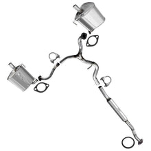 Northeastern Exhaust | Stainless Steel Resonator Y-Pipe & Pair of Muffler Exhaust System Kit Compatible for Subaru Outback 2006-2009 2.5L | Free Gaskets and Clamps Included