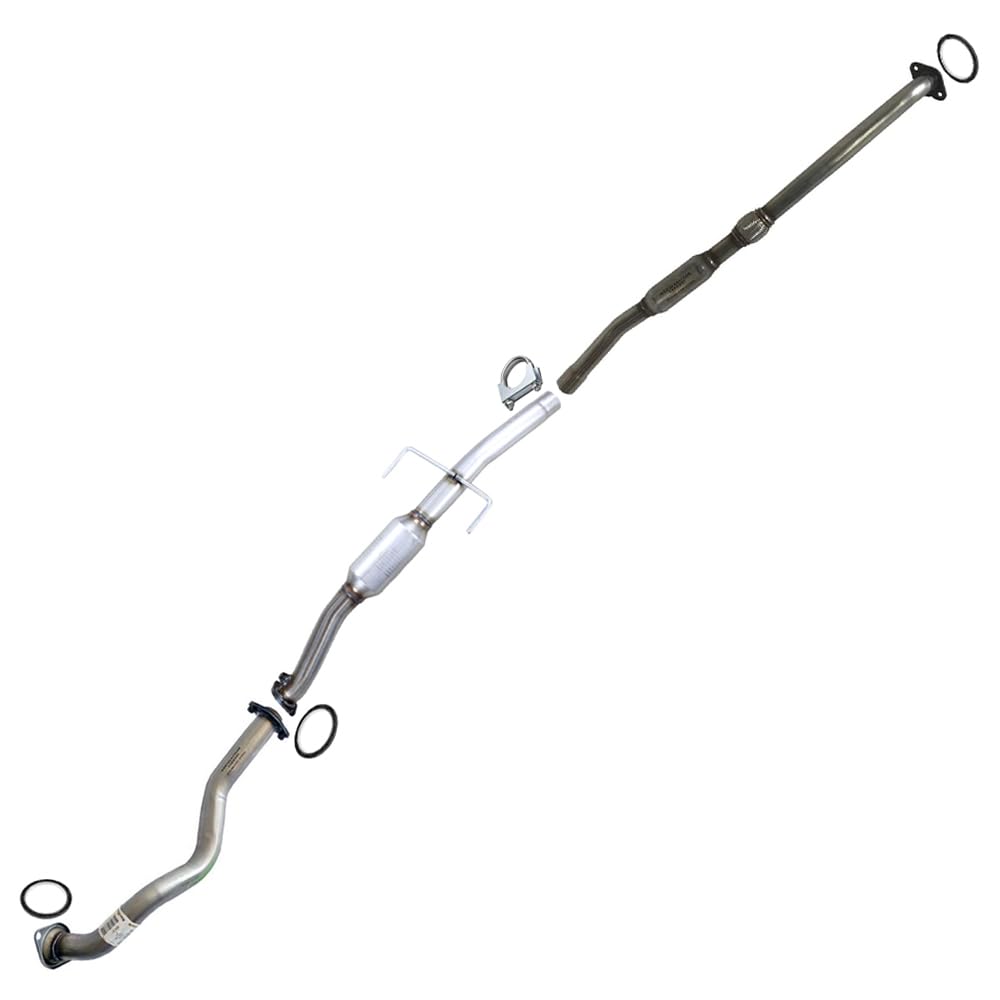 Northeastern Exhaust | Stainless Steel EPA-Approved Catalytic, Front Pipe, Resonator Compatible for 2004-2005 Toyota RAV4 2.4L | Free Gaskets and Clamp Include