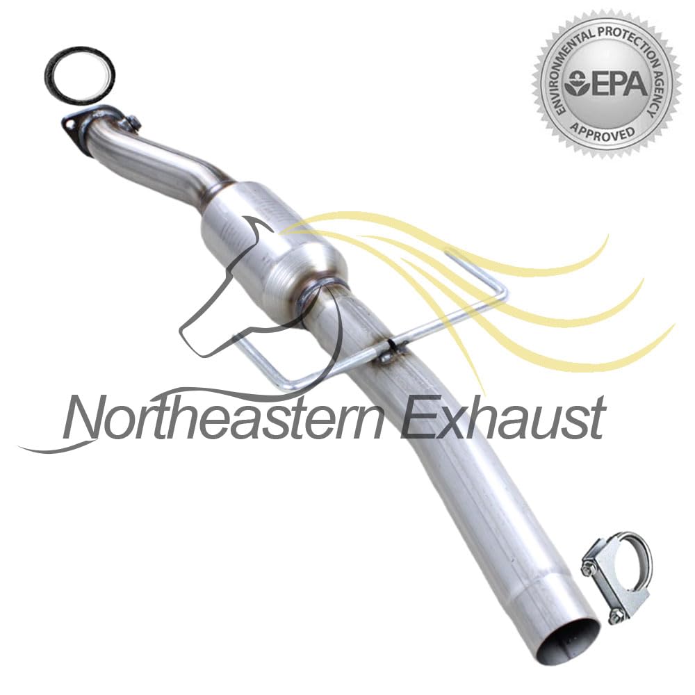Northeastern Exhaust | Stainless Steel EPA-Approved Catalytic, Front Pipe, Resonator Compatible for 2004-2005 Toyota RAV4 2.4L | Free Gaskets and Clamp Include