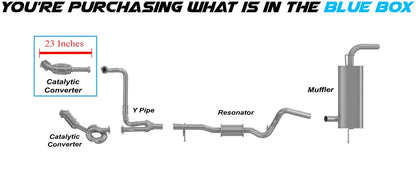 Passenger-side Manifold Catalytic Converter for 2012-2017 Jeep Wrangler | 2018 Wrangler JK | 3.6L