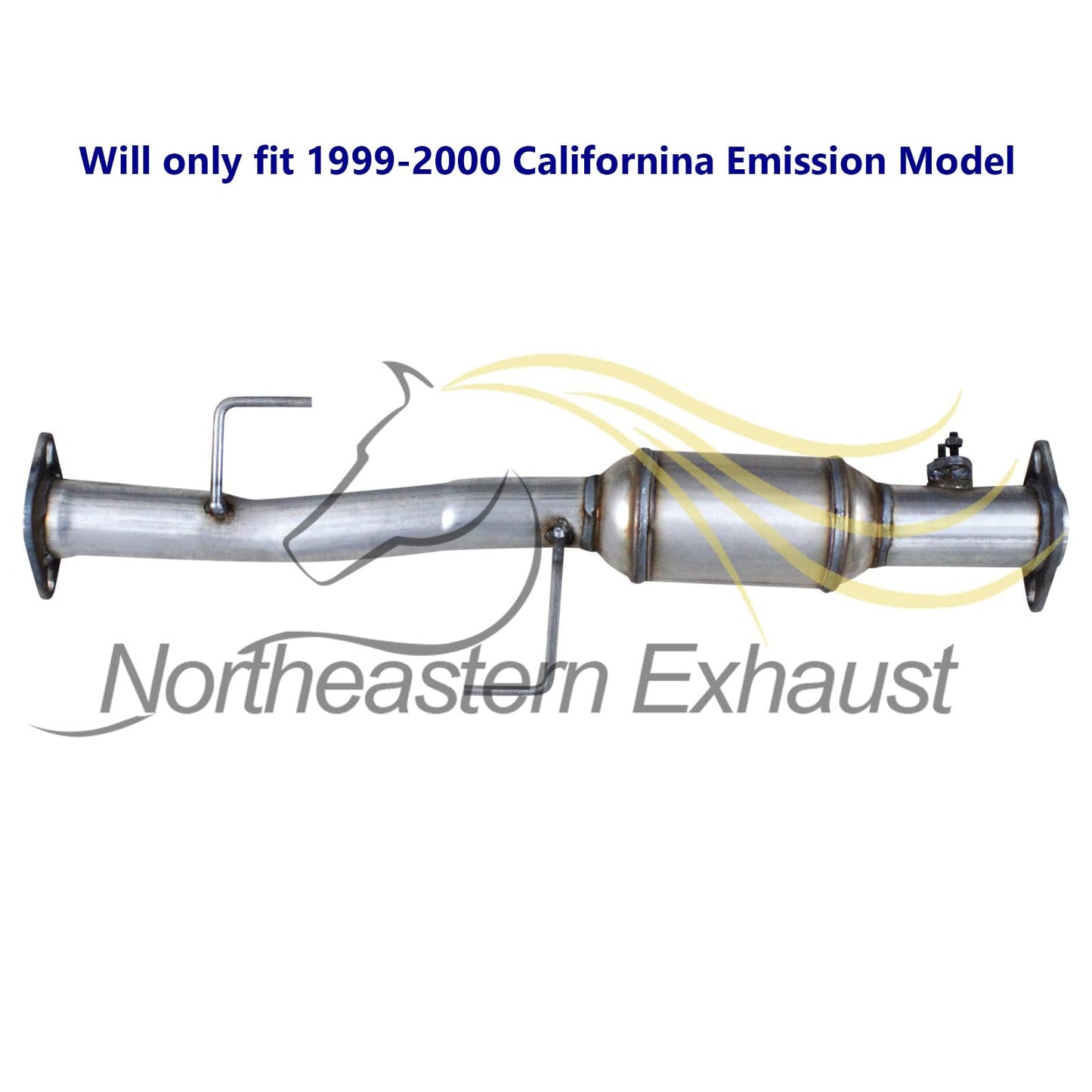 1999-2002 Toyota 4Runner 2.7L 3.4L Exhaust Catalytic Converter - Rear