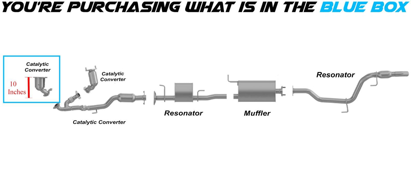 Driver-side Catalytic Converter for 2013 Infiniti JX35 & 2014-2020 Infiniti QX60 3.5L