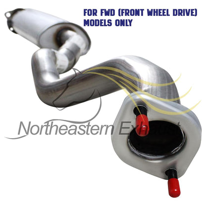 2011-2017 Nissan Juke 1.6L Exhaust Muffler Assembly