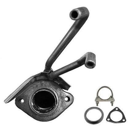 1992-1995 Honda Civic 1.5L 1.6L Exhaust Resonator Pipe Assembly