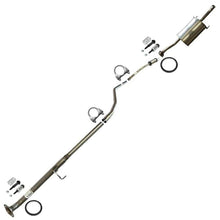 2001-2005 Honda Civic 1.7L Intermediate Pipe, Resonator and Muffler Exhaust