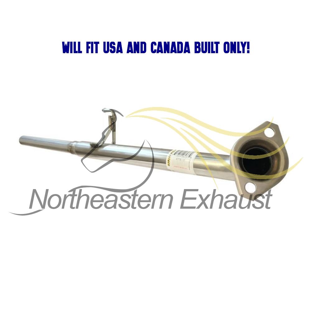 2001-2005 Honda Civic 1.7L Intermediate Pipe, Resonator and Muffler Exhaust