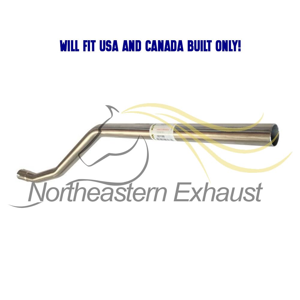 2001-2005 Honda Civic 1.7L Intermediate Pipe, Resonator and Muffler Exhaust