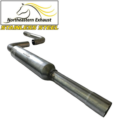 Exhaust Resonator Pipe and Muffler for 2001-2006 Sebring and Stratus 2.4L 2.7L