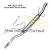 2004-2006 Toyota Sienna 3.3L Catalytic Converter and Resonator Pipe Exhaust
