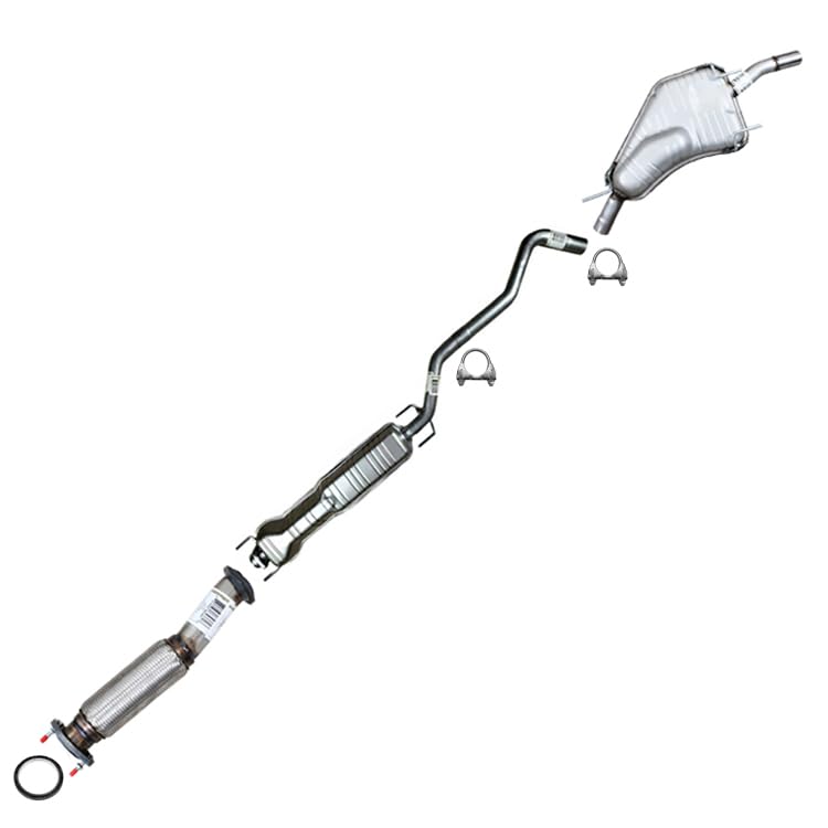 1999-2003 Saab 9-5 2.3L Front Pipe and Mufflers Exhaust System Kit