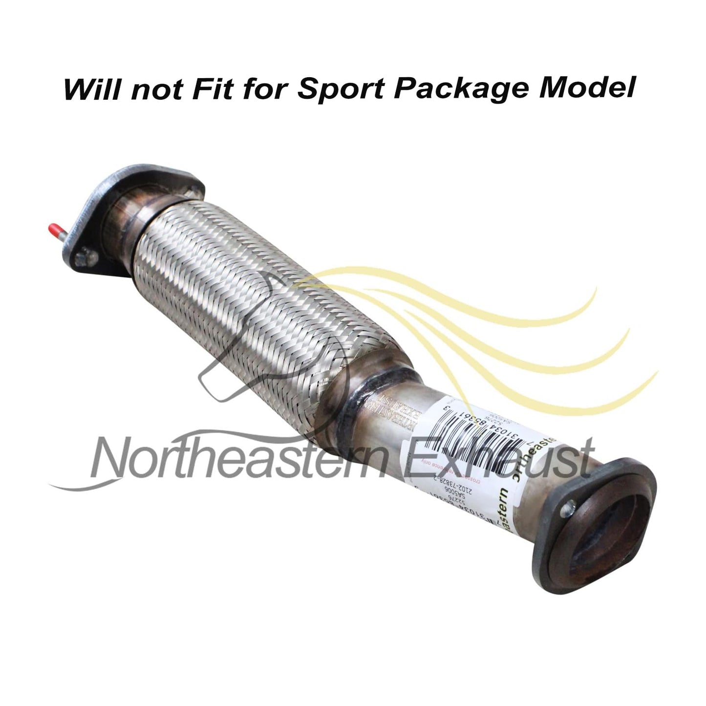 1999-2003 Saab 9-5 2.3L Front Pipe and Mufflers Exhaust System Kit