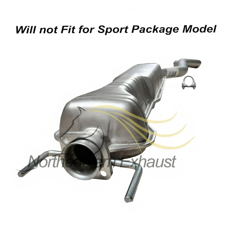 1999-2003 Saab 9-5 2.3L Front Pipe and Mufflers Exhaust System Kit