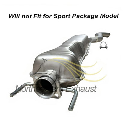 1999-2003 Saab 9-5 2.3L Front Pipe and Mufflers Exhaust System Kit