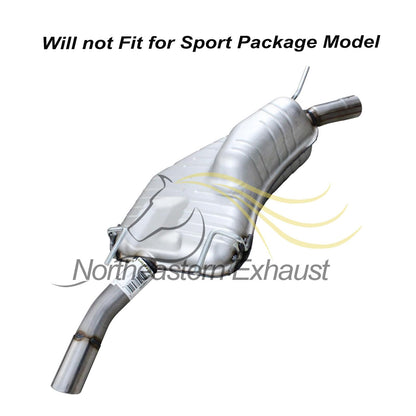 1999-2003 Saab 9-5 2.3L Front Pipe and Mufflers Exhaust System Kit