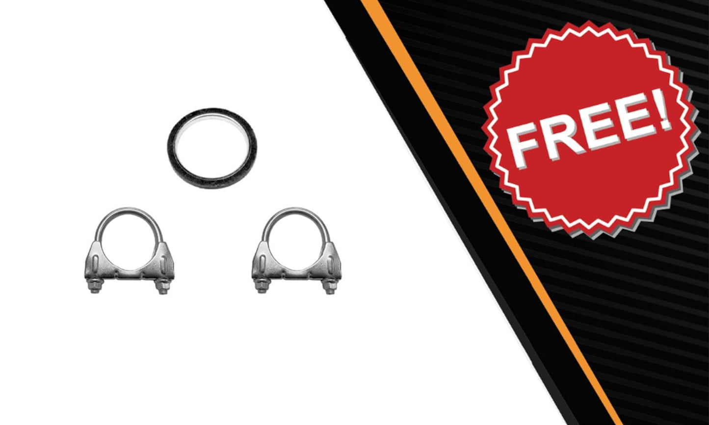 1999-2003 Saab 9-5 2.3L Front Pipe and Mufflers Exhaust System Kit