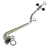 Exhaust Resonator Pipe for 1998-2002 Chevrolet Prizm and Toyota Corolla 1.8L