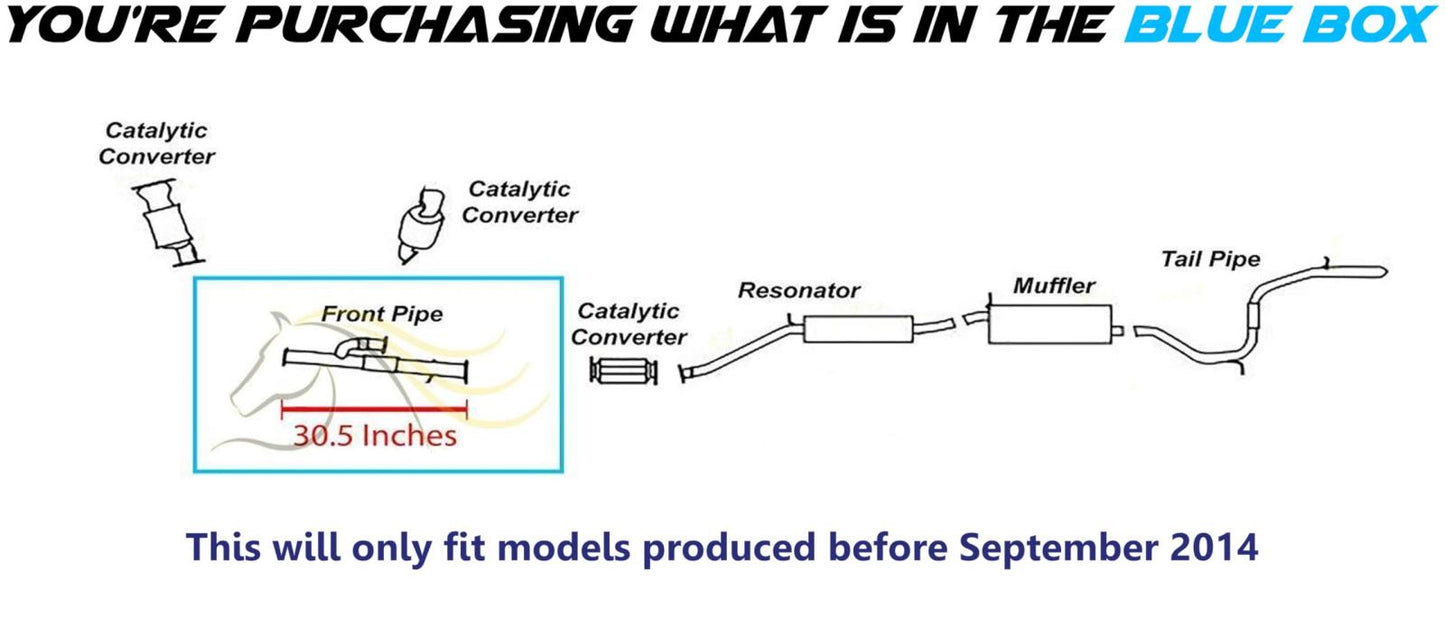 2011-2013 Honda Odyssey 3.5L Exhaust Y-Pipe