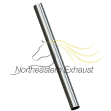 Stainless Steel Exhaust Straight Pipe 4" OD x 60" Long