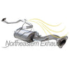 2010-2014 Honda Insight 1.3L Exhaust Muffler Assembly - Center